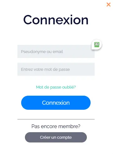 Connexion des membres du Casino 770