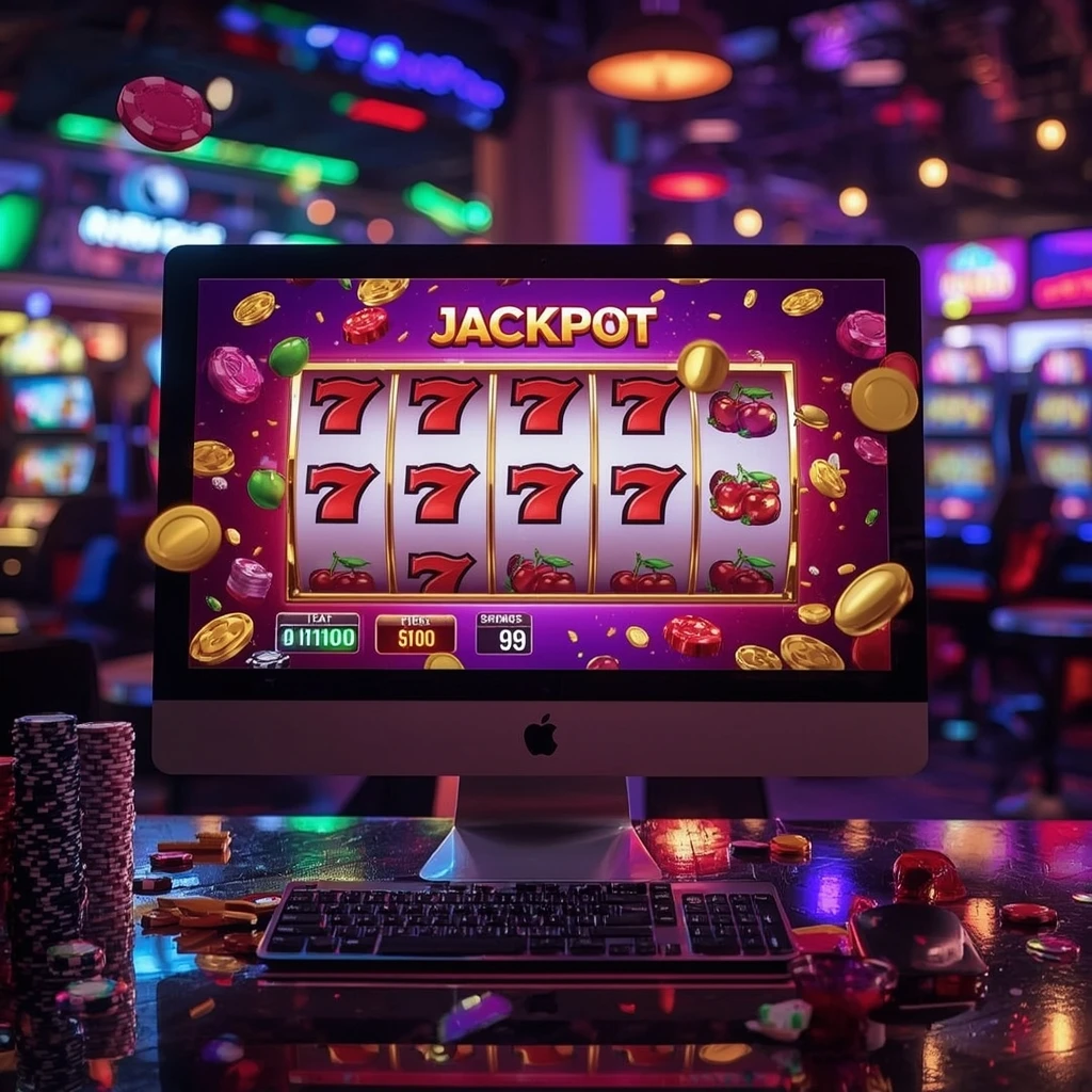 slots sur le moniteur CASINO 770
