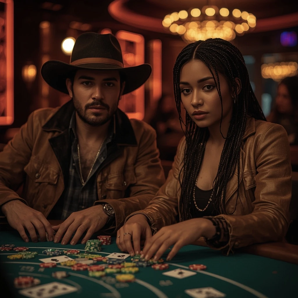 photo de deux joueurs de poker CASINO 770